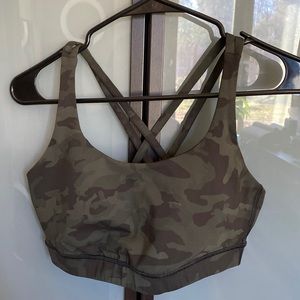 Lululemon Energy Bra - Camo Print